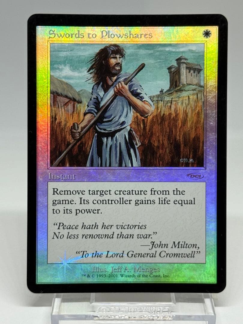 【Foil】《剣を鍬に/Swords to Plowshares》(FNM)②