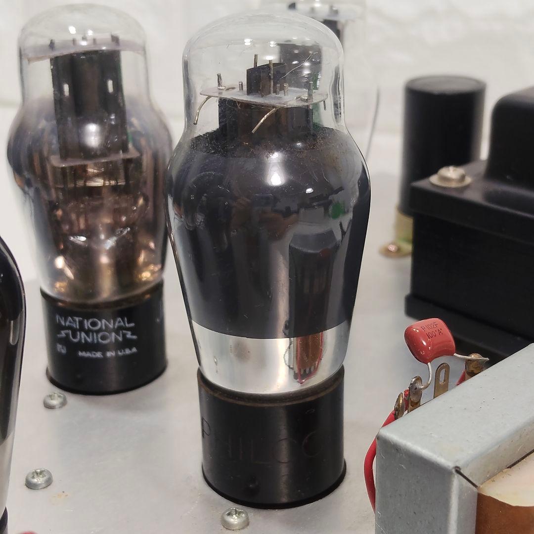 自作 真空管 パワーアンプ 動作品