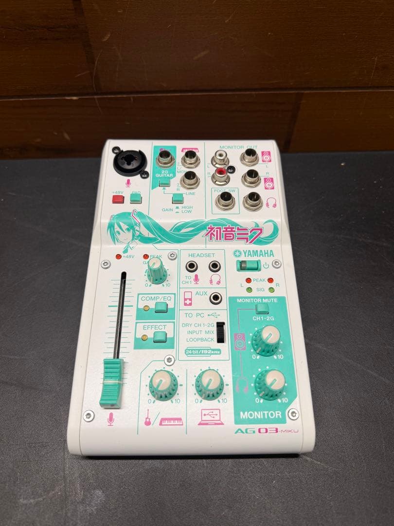 【限定モデル】YAMAHA AG03-MIKU オーディオインターフェース