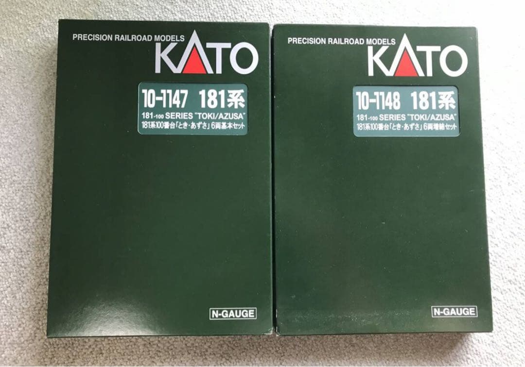 KATO 181系100番台 「とき・ あずさ」　基本・増結 フルセット