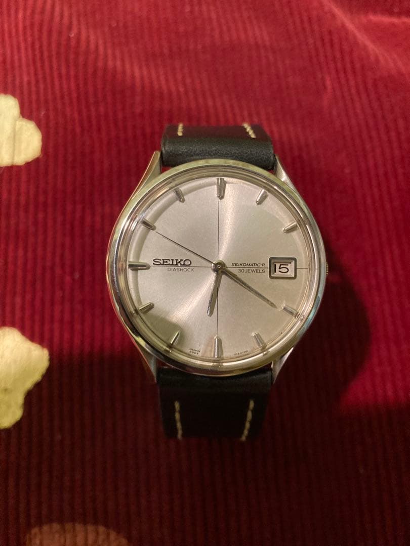 美品 セイコー マチックR カレンダー ダイヤショック8305-1010 イルカ