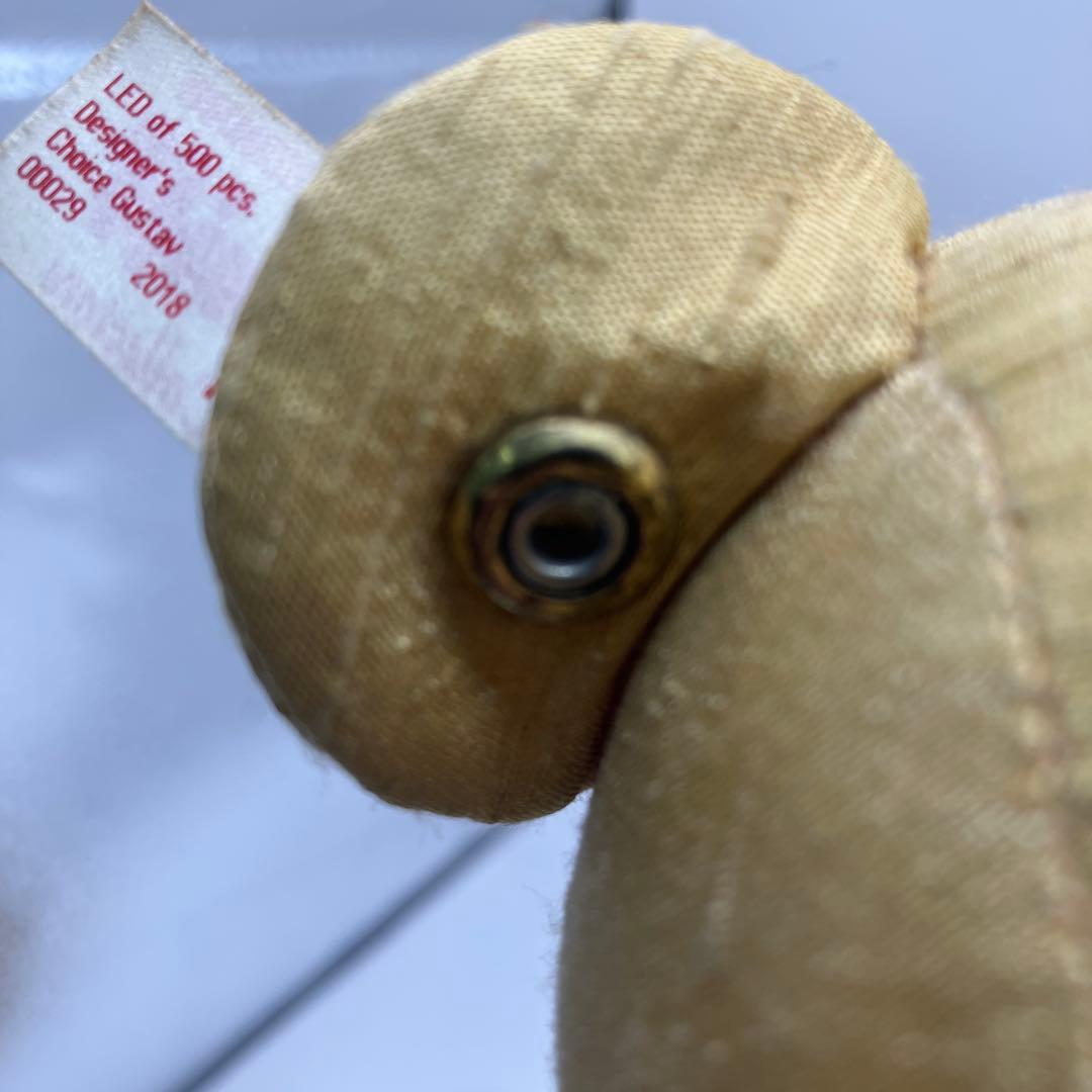 Steiff ベージュ テディベア ぬいぐるみ　Y