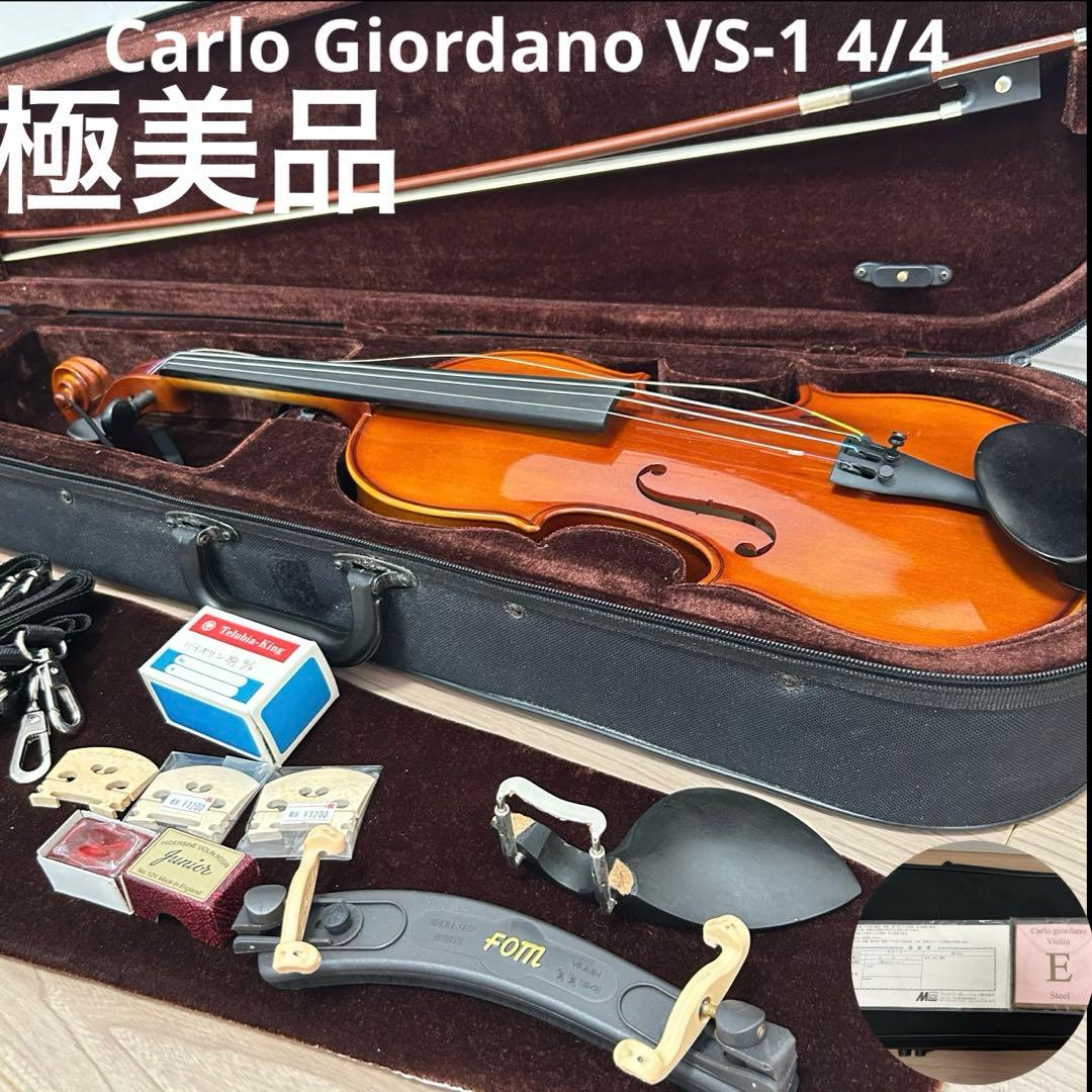 極美品Carlo Giordano VS-1 4/4カルロジョルダーノバイオリン
