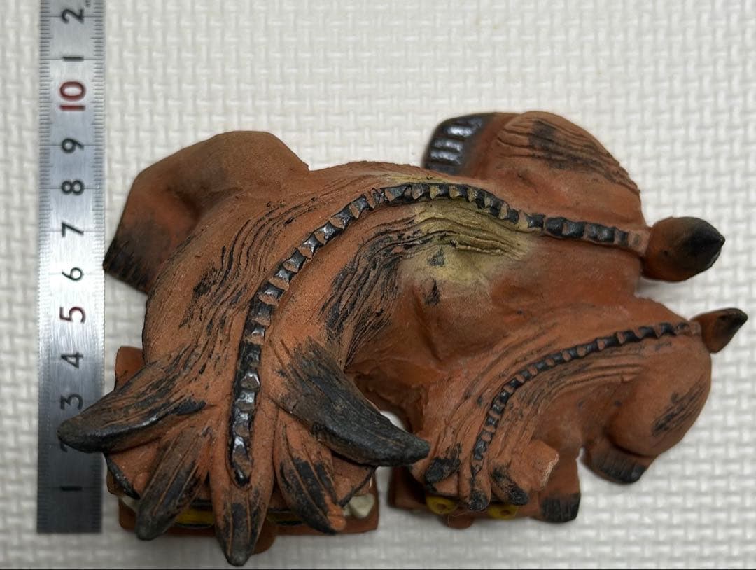 中川伊作 シーサー 南蛮焼 知花 知花窯 琉球 やちむん 沖縄