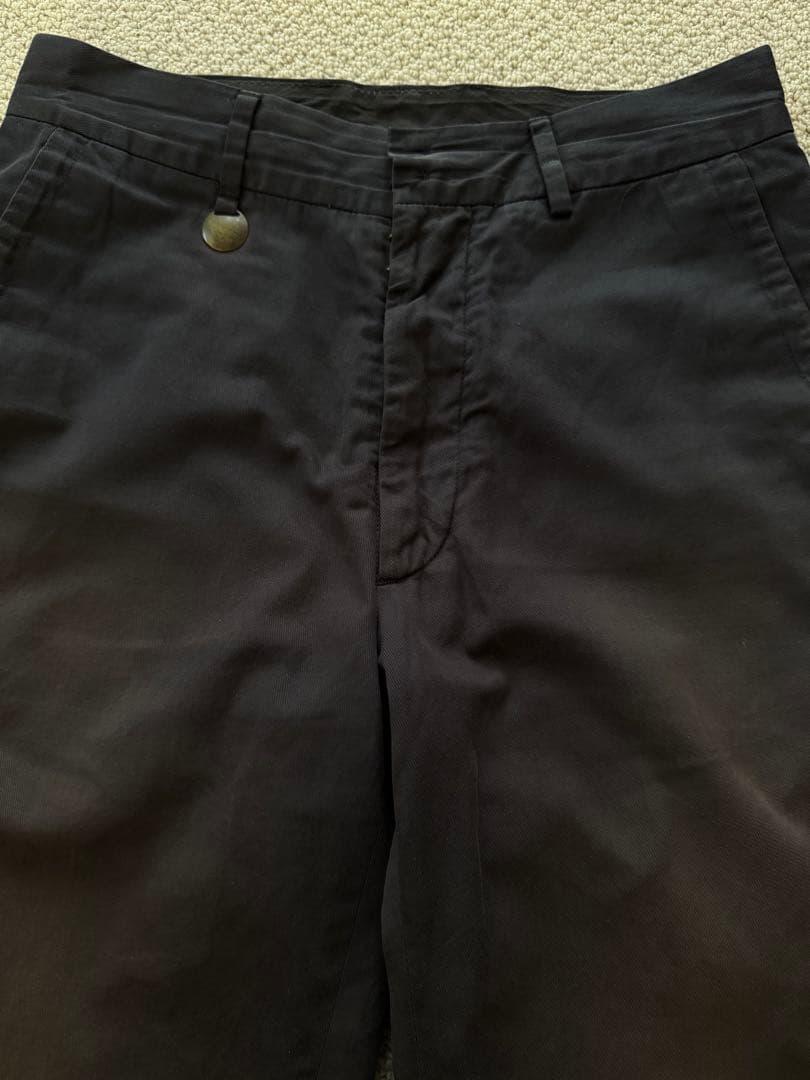 本人期　03SS Martin Margiela 墨黒　ナス紺　フェード