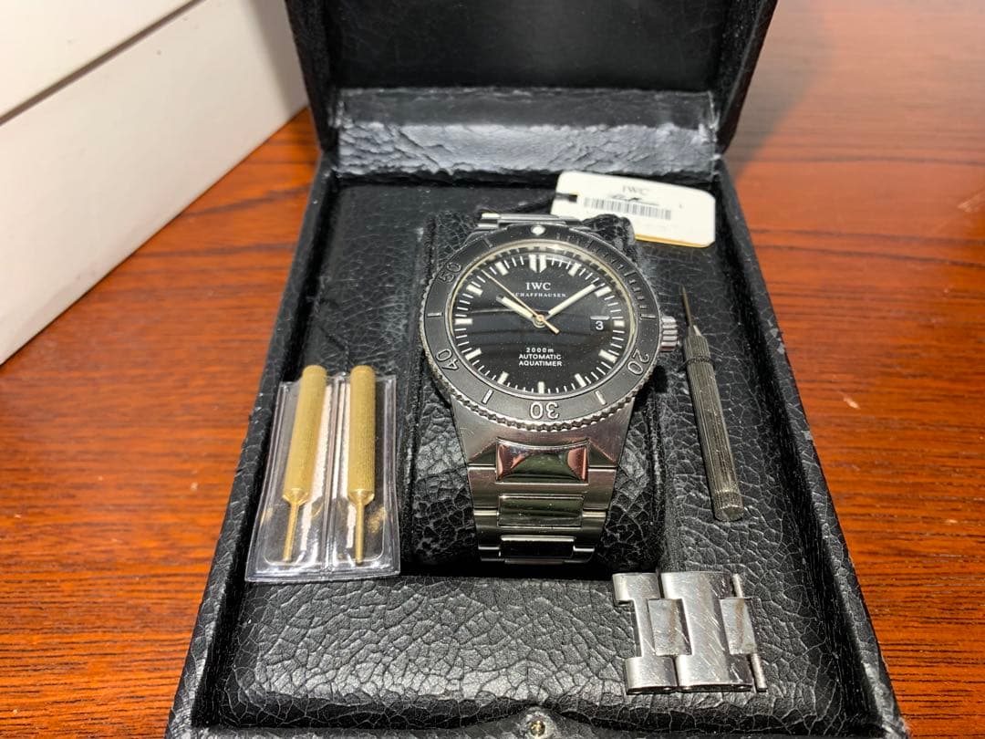 IWC GSTアクアタイマーRef.353602 ステンレス 付属品豊富 魚竜頭