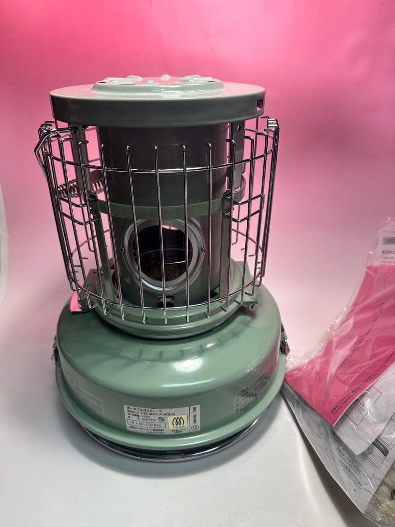 品切れ続出 アラジンALADDIN SAG BF01 グリーンストーブ 袋付き