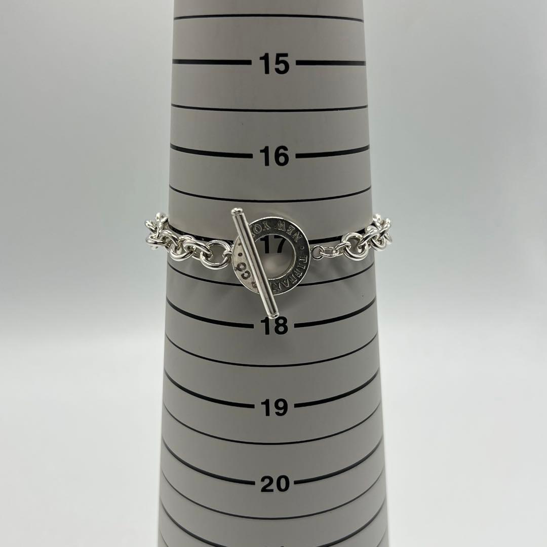 ティファニー TIFFANY ドーナツリンク トグル ブレスレット Ag925