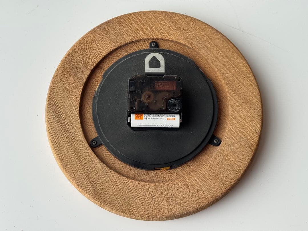 木製 円形 掛時計 古道具 アンティーク ヴィンテージ