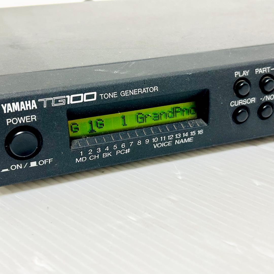 希少 YAMAHA TG100 トーンジェネレーター DTM 音源モジュール