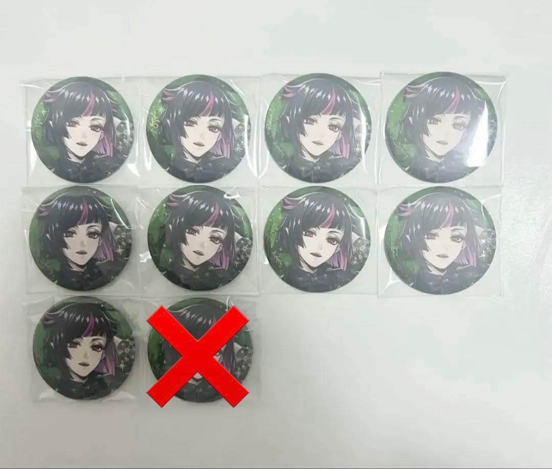 ツイステ リリア 缶バッジ ブレイジングジュエル