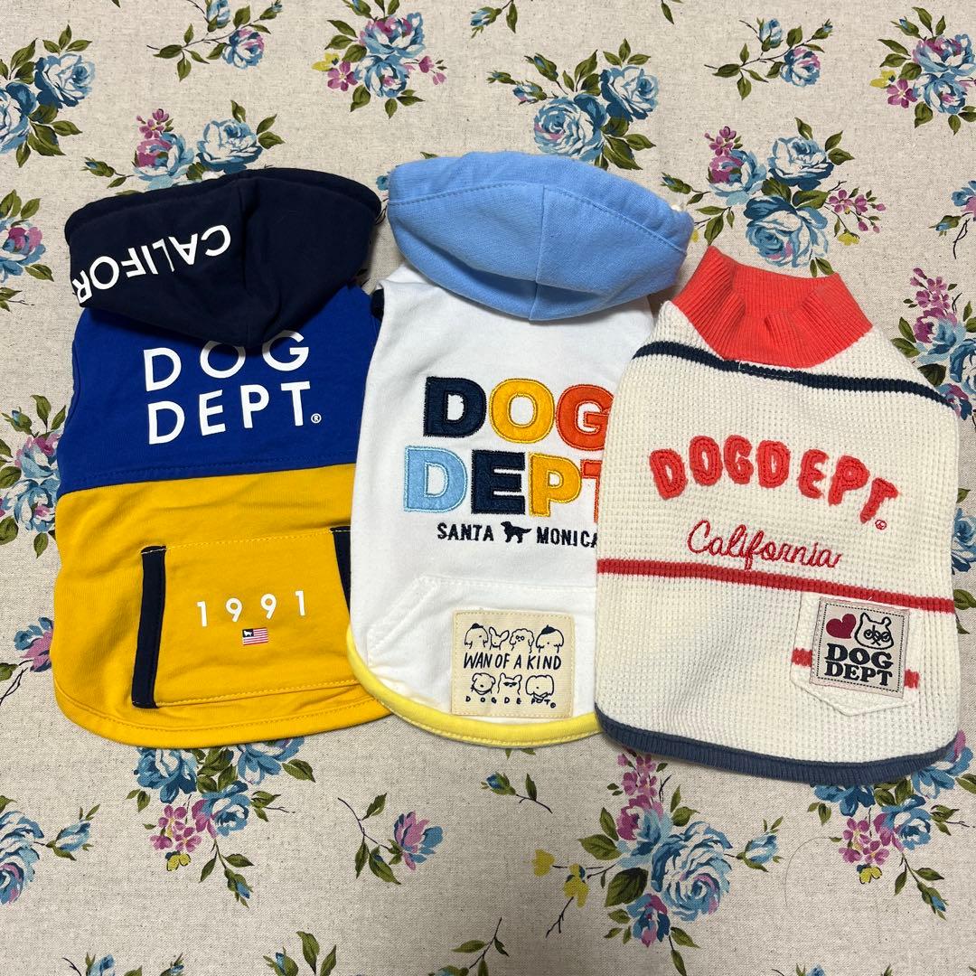 ドッグデプト XSサイズ 3枚セット パーカー ロンT