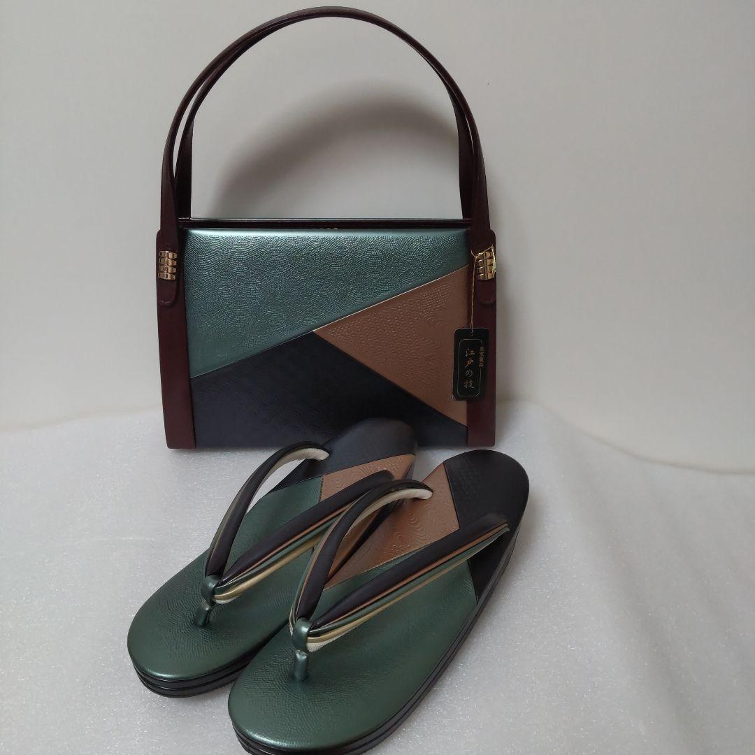 ✡️「最高級」和装用バッグと草履セット新品