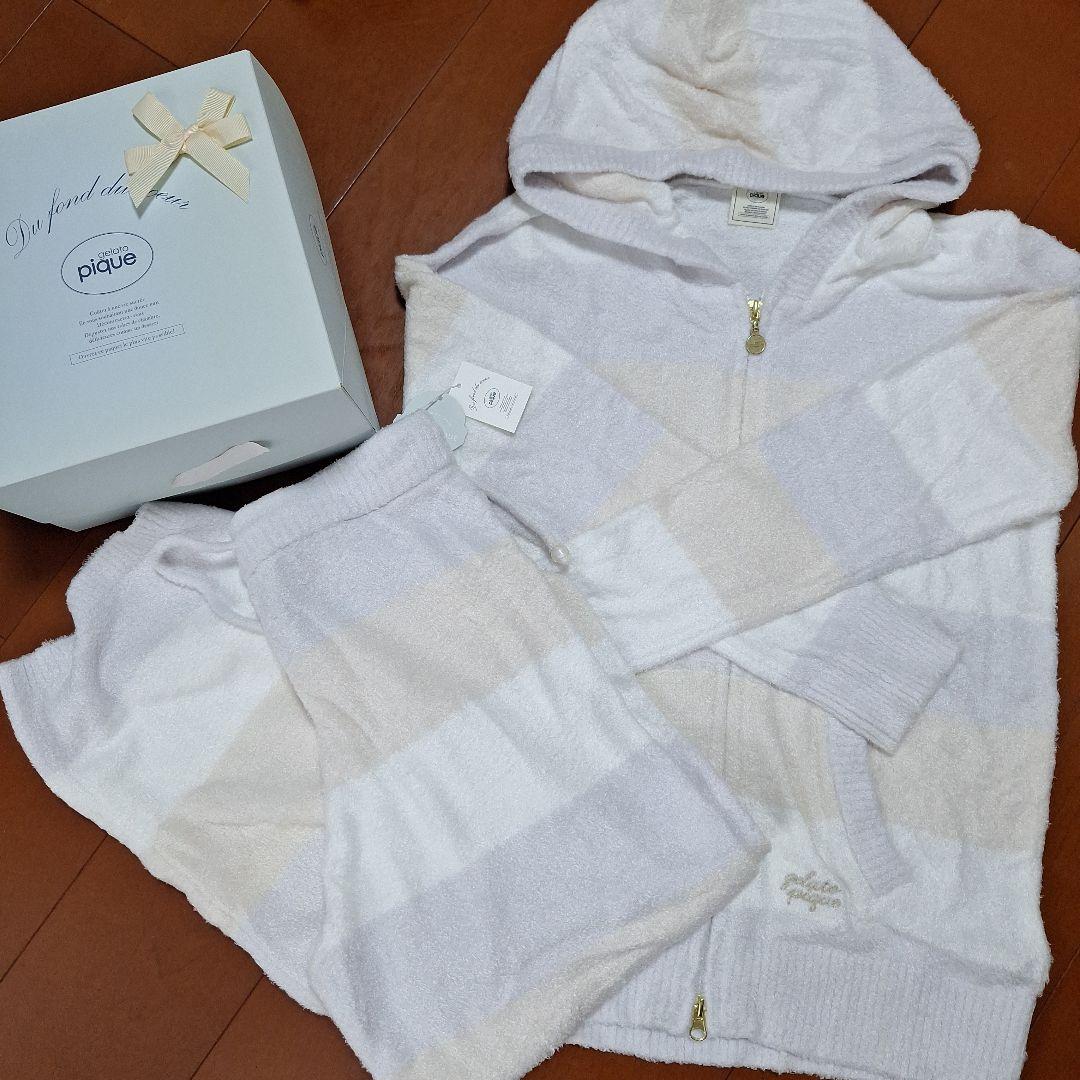 gelato pique　 フード付きルームウェアセット　上下　新品
