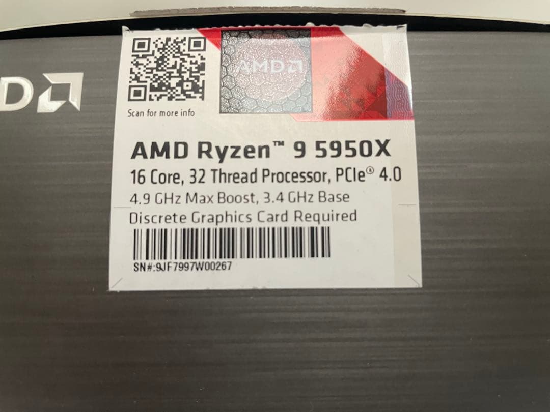 美品 CPUセット 5950X ROG 32GB B550 -A