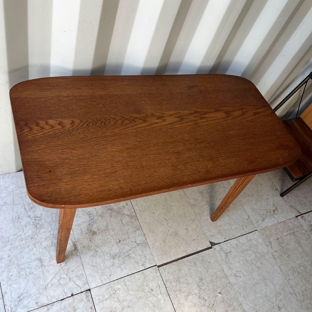 取付無料！ウニコ  クルト 北欧風天然木ナチュラルカフェテーブル✨