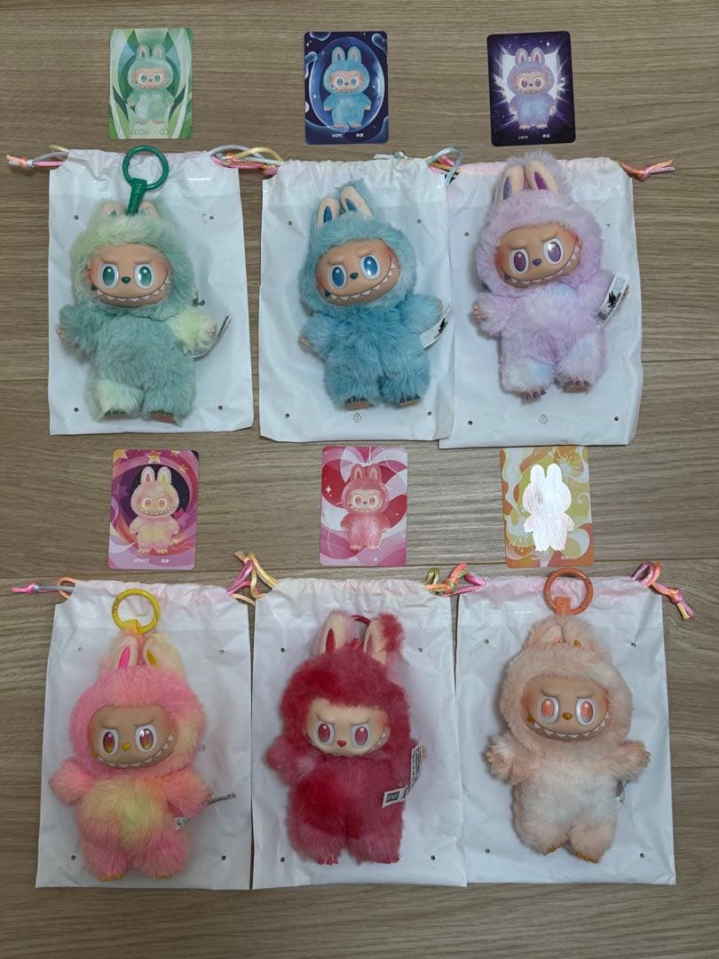 ラブブ LABUBU Big into Energy 6体セット