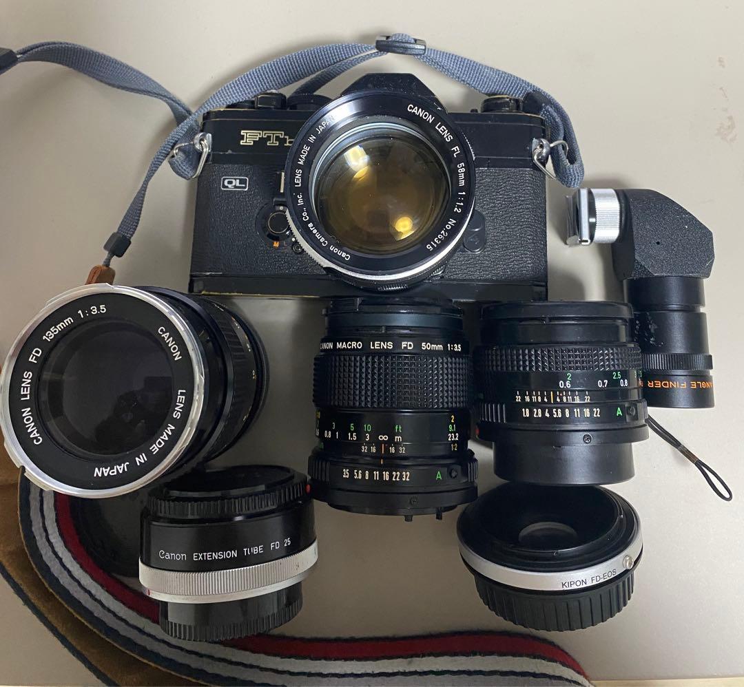田*中様 Canon FTb QL アクセサリー、レンズ　セット