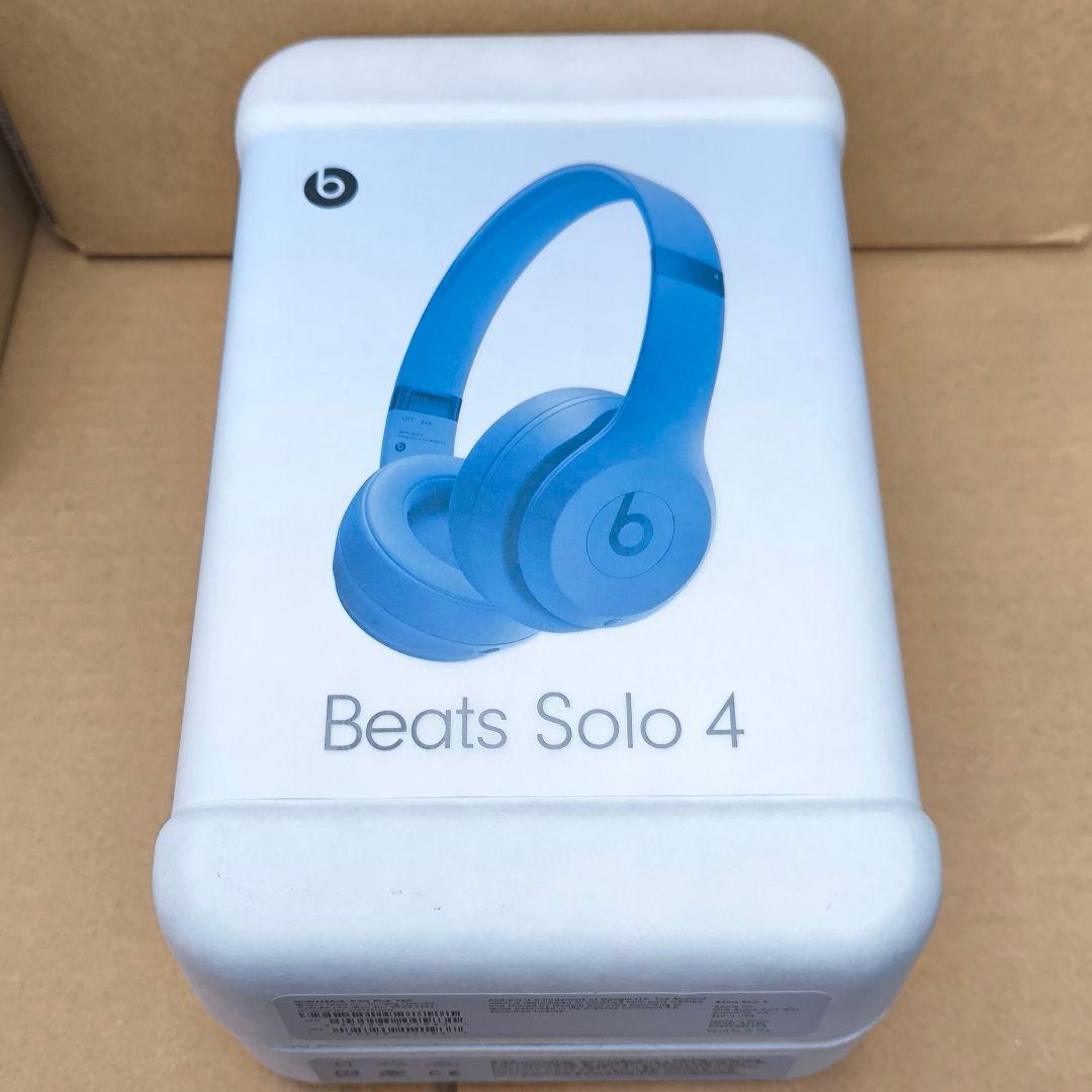 Beats Solo 4 ワイヤレスヘッドホン ブルー