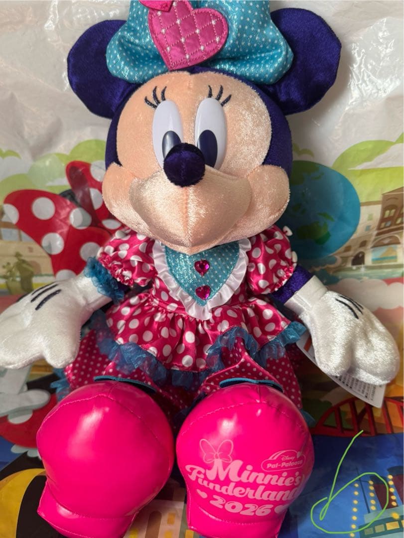 ミニーのファンダーランドぬいぐるみ2026 新品タグ付き