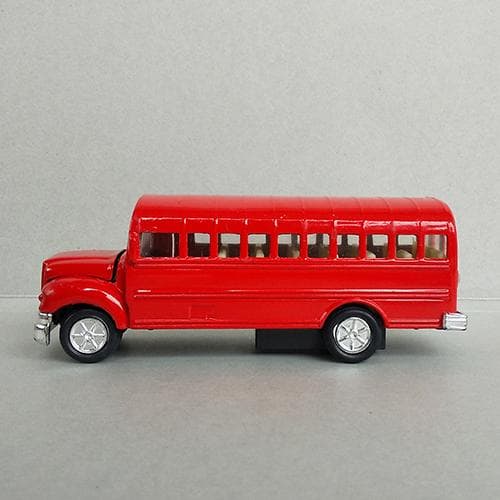 ボンネットバス 全長12cm ダイキャスト製 プルバック 希少 レア 中古