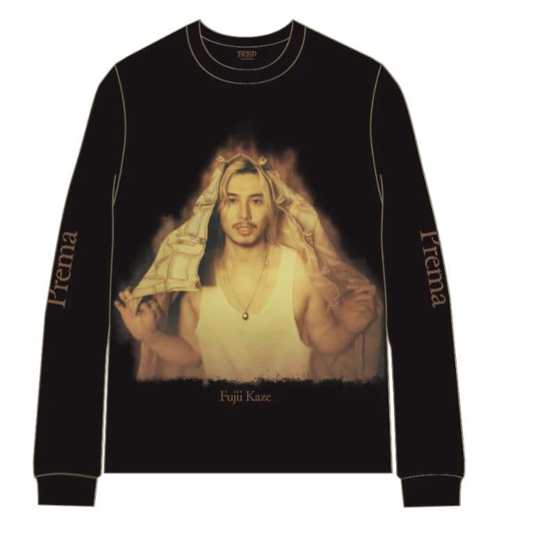 藤井風　ロンT prema黒　Ｌサイズ未開封