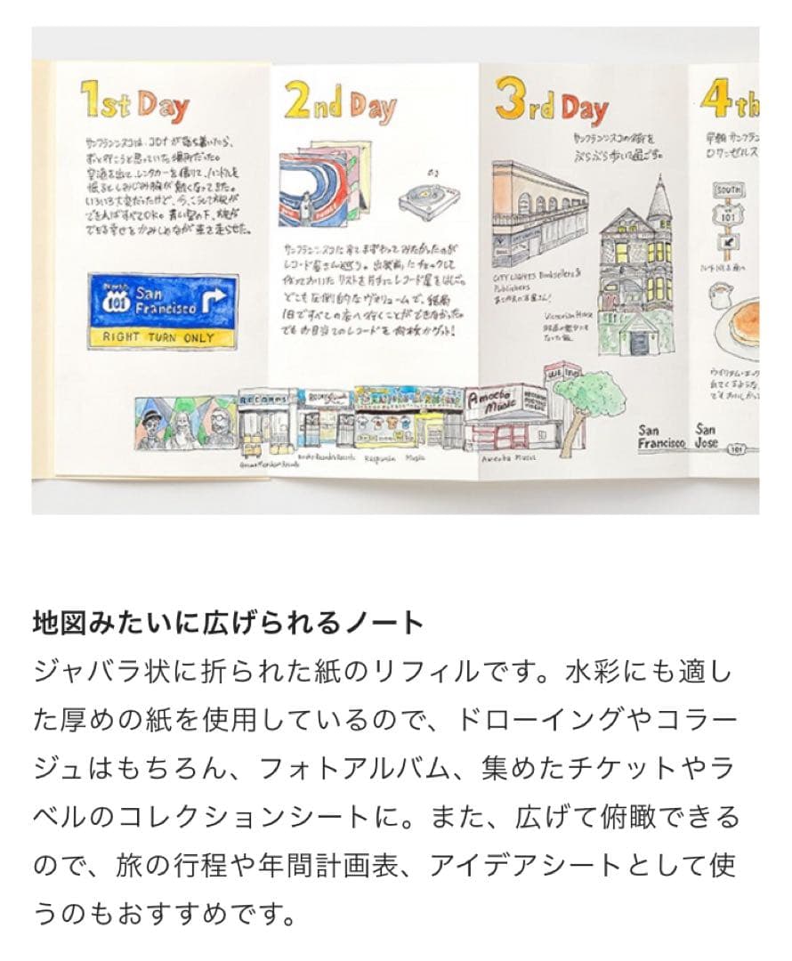 TRAVELER'S notebook B-Sides 6種セット