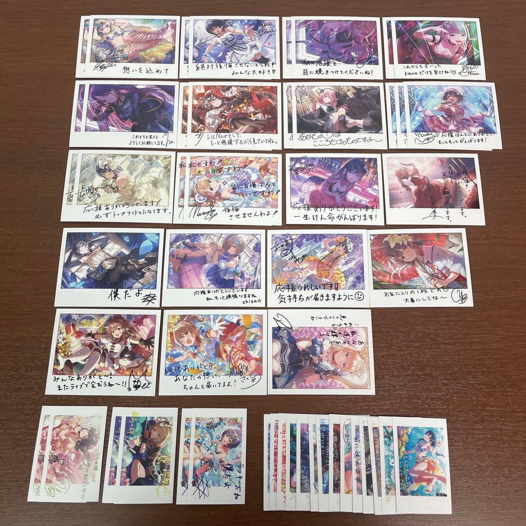 ❶アイプラ メッセージ付きインスタント写真風カード ミニフォトカード 約50枚