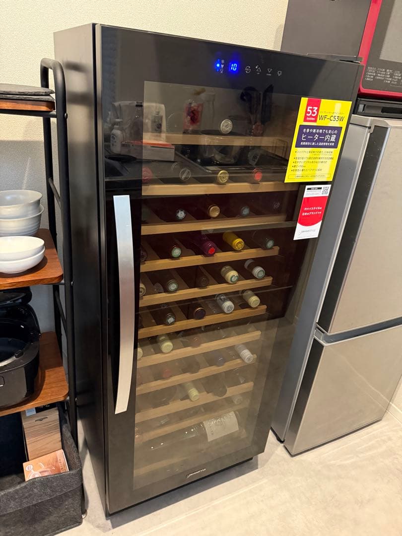 WF-C53W ワインセラー 2023年製 ブラック
