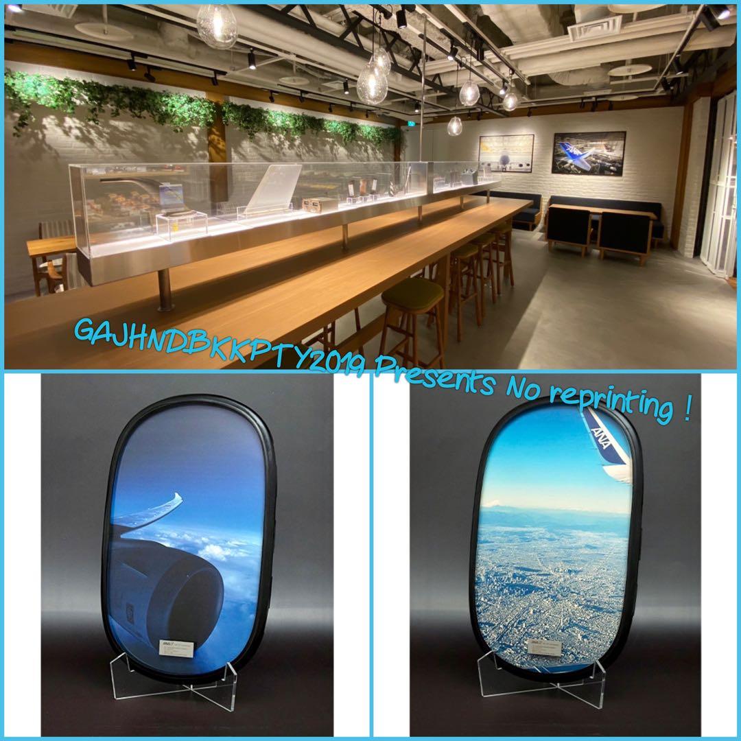 貴重 ANA B 787 客室 窓 実機取り卸し 機窓 プレート フォトスタンド