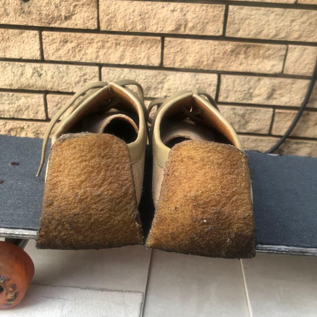 クラークスClarksレアデザイン　デザートシューズ27ワラビーナタリー