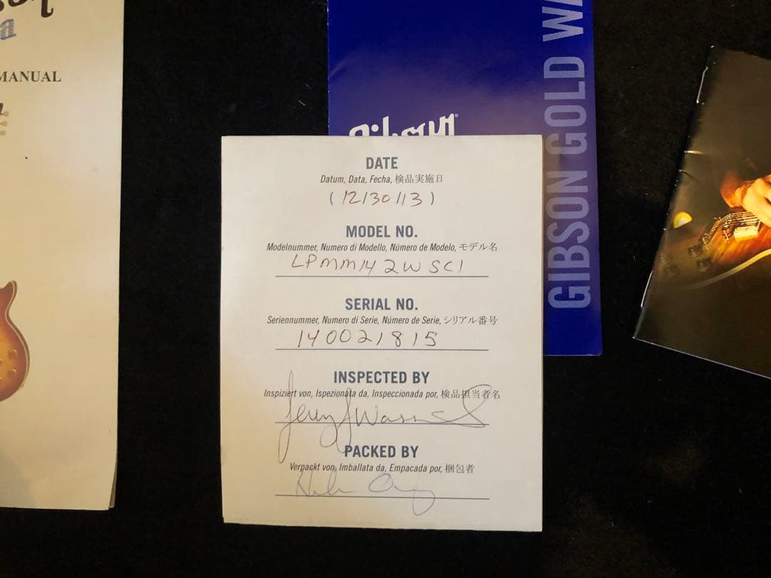 Gibson Les Paul ワインレッド ハードケース付き