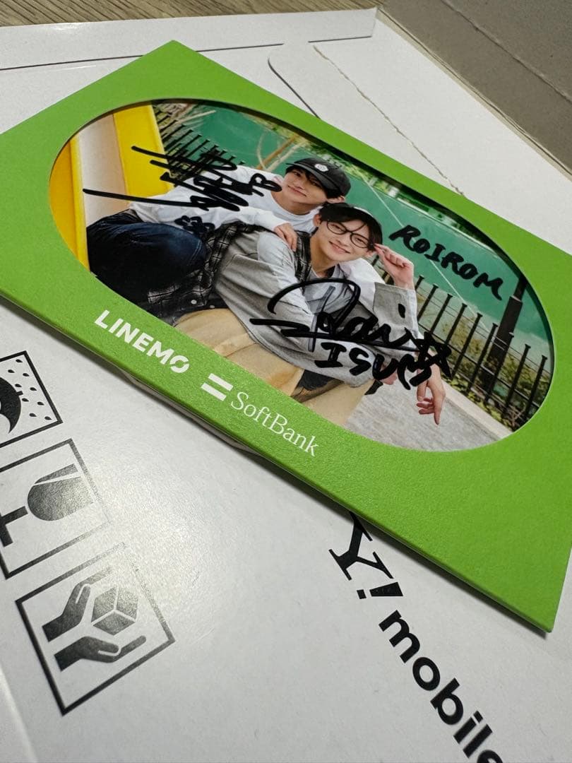 ど*ゃ様 ROIROM 直筆サイン入りフォトフレーム