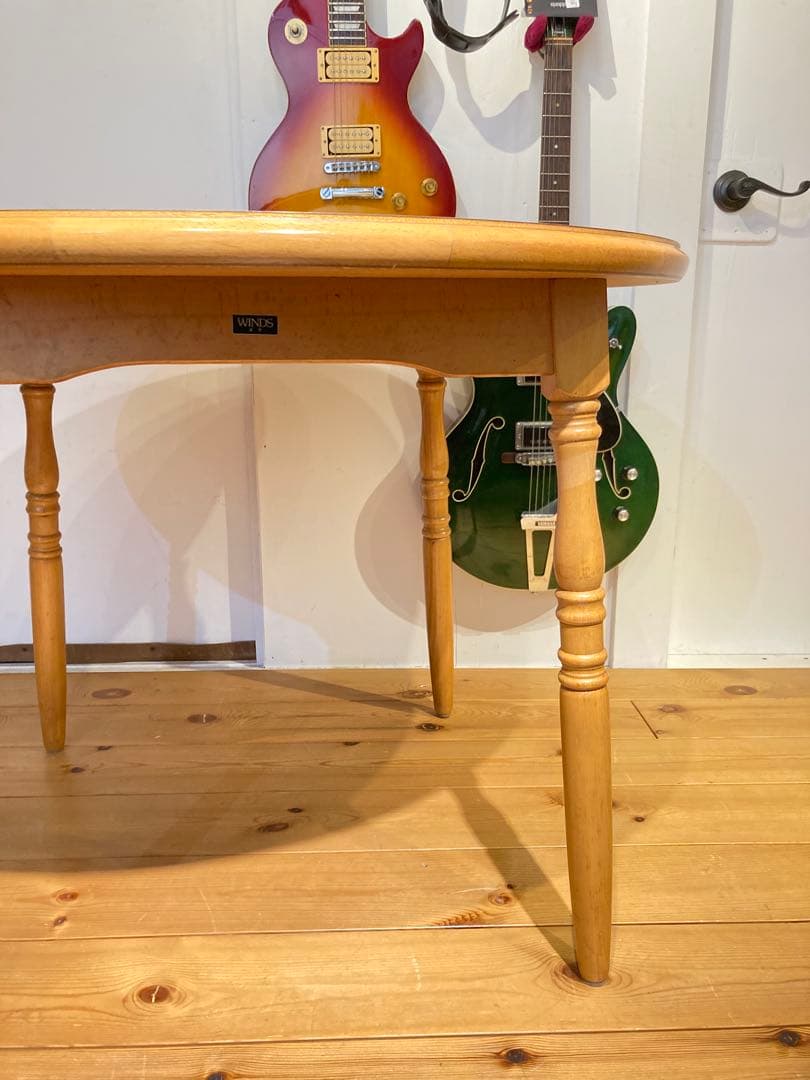 希少 太平winds ナチュラル 丸テーブル 飛騨家具 コーヒーテーブル カフ