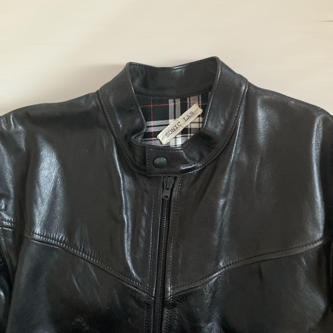 Manx leathers ライダースジャケット sonic lab 別注