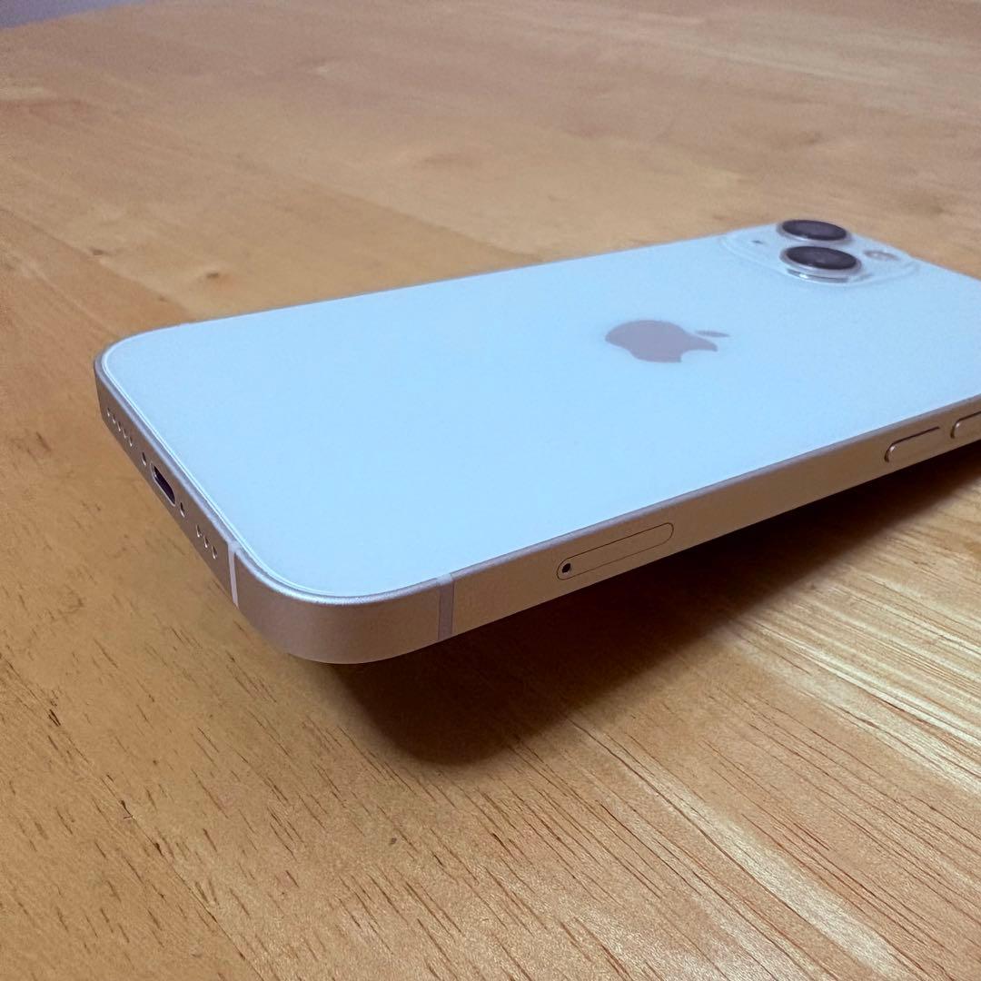 iPhone13 128GB SIMフリー　美品　白　スターライト　人気色！