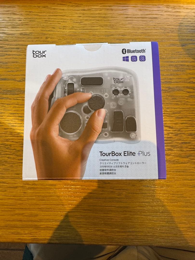 tour box elite plus 左手デバイス