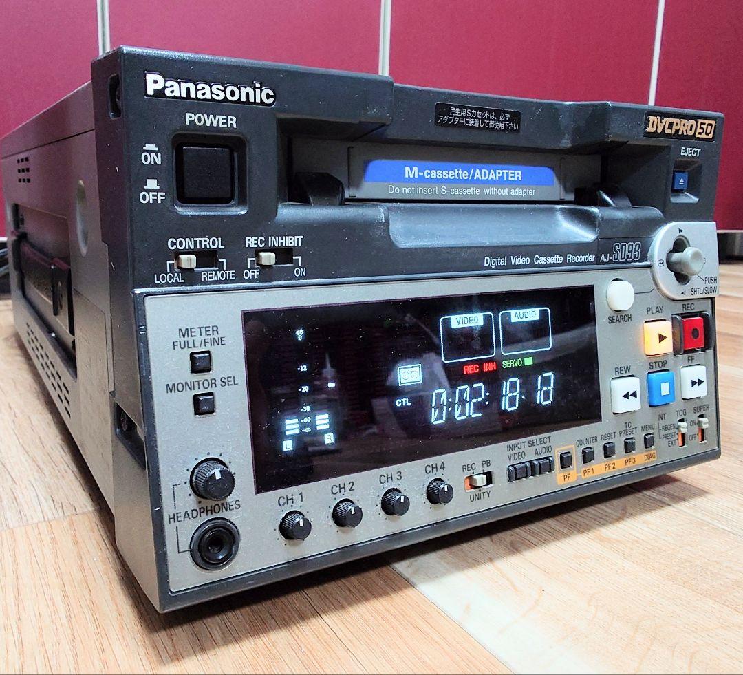 ★【 中古/動作品 】★ PANASONIC DVCPRO SD AJ-SD93