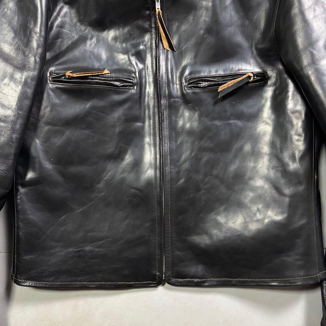 GARUDA leather レザージャケット　ホースハイド　馬革　42 XL