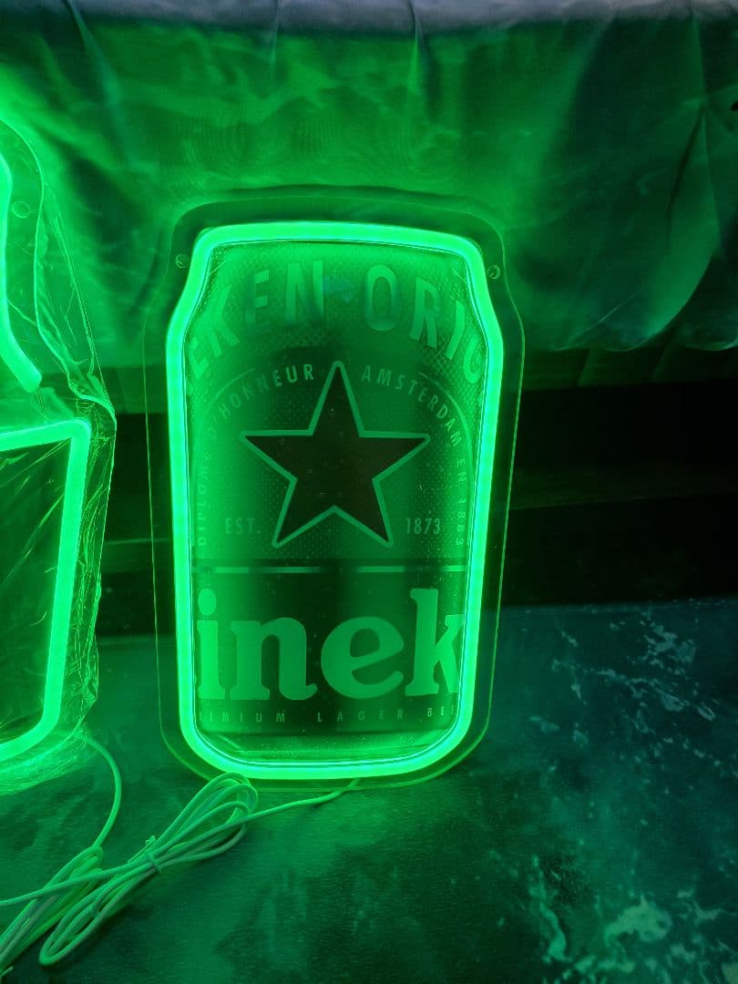 Heineken ネオンライト 3点セット