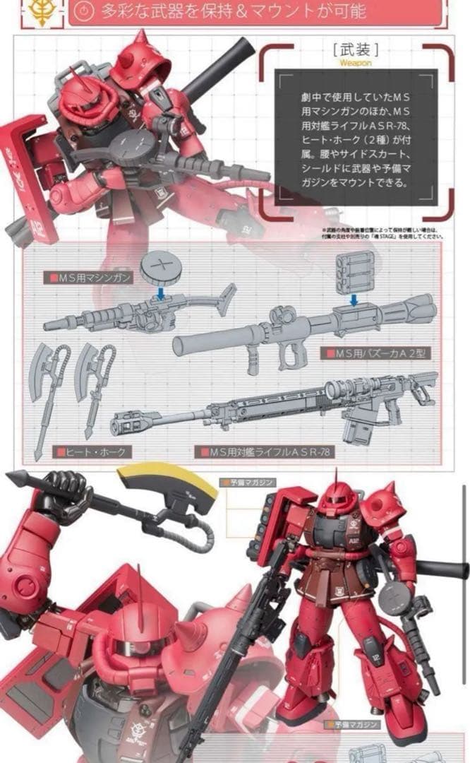 GUNDAM FIX FIGURATION シャア専用高機動型ザクII
