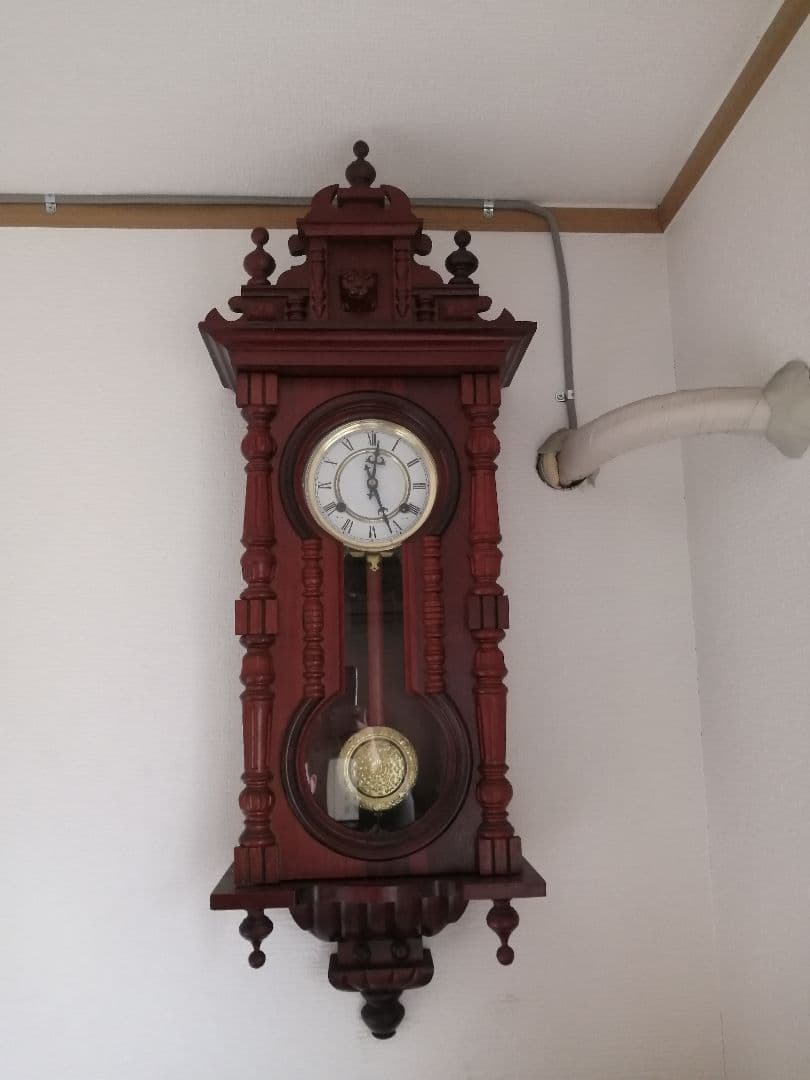 クラシック木製振り子時計