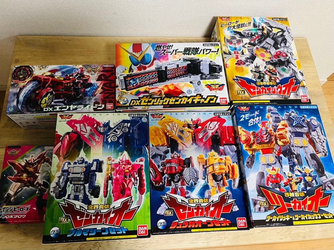 歳末売り切り ゼンカイジャー⭐︎ドンブラザーズ 戦隊シリーズ 7体セット
