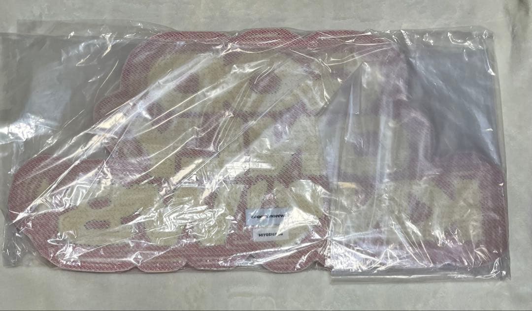 GOD ONLY KNOWS 岩田剛典　マット ロゴ ラグ　LOGO RUG