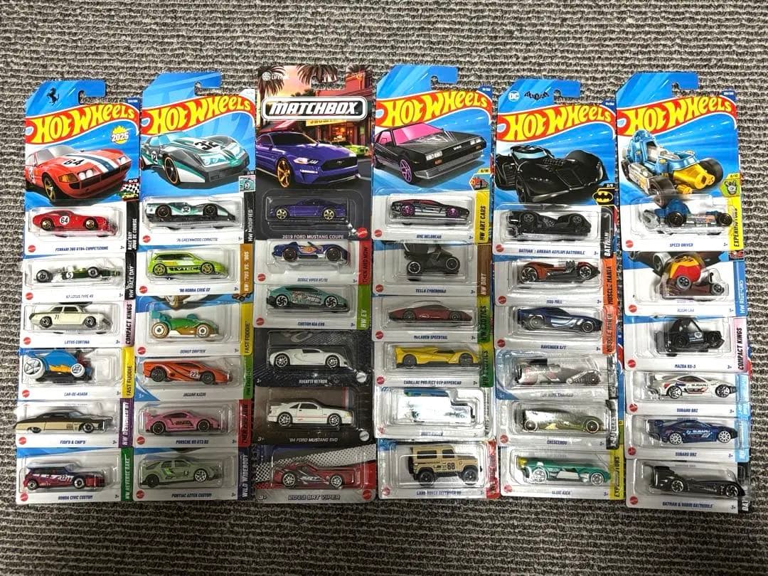 Hot Wheels 36台セット（内1台マッチボックス）
