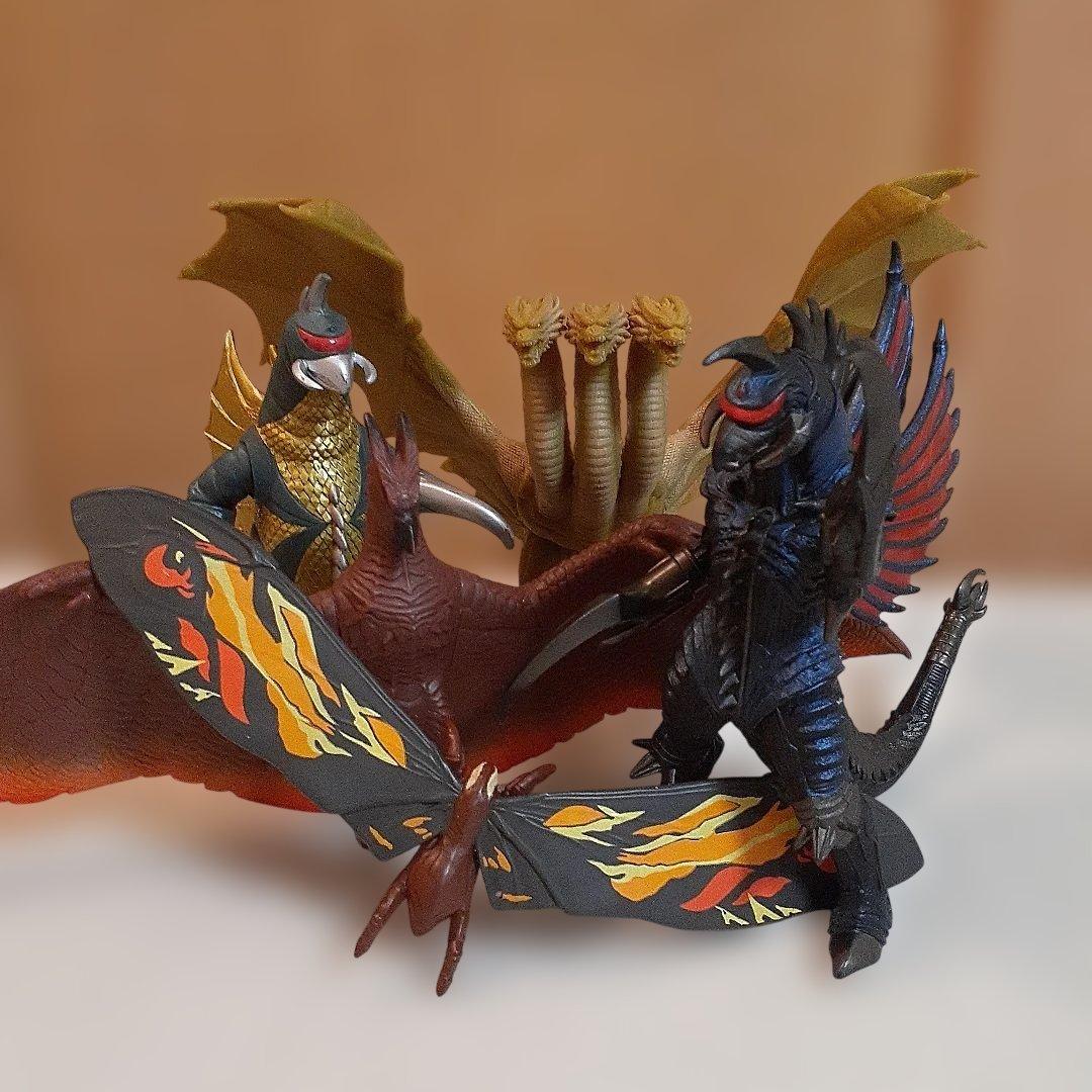 ゴジラ ソフビ　フィギュア　 5体セット