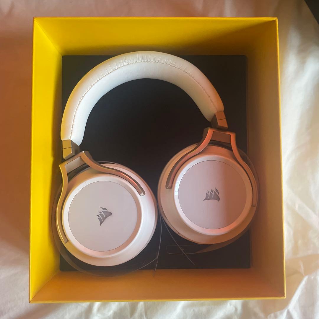 Corsair Virtuoso RGB Wireless ホワイト　パール