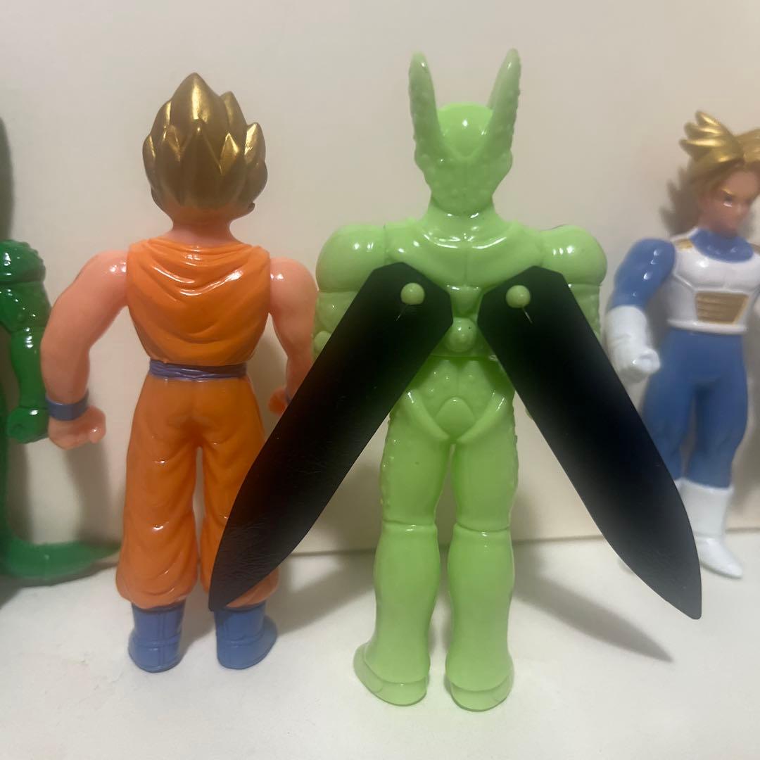 バンダイ製 ガシャポン ドラゴンボールZ ソフビキット 全6種 セット ラスト