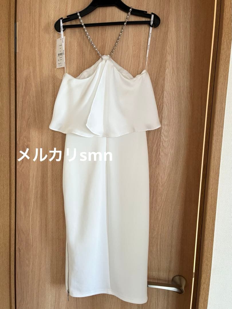 新品　veautt ドレス XS ホワイト　シュガー　イルマ