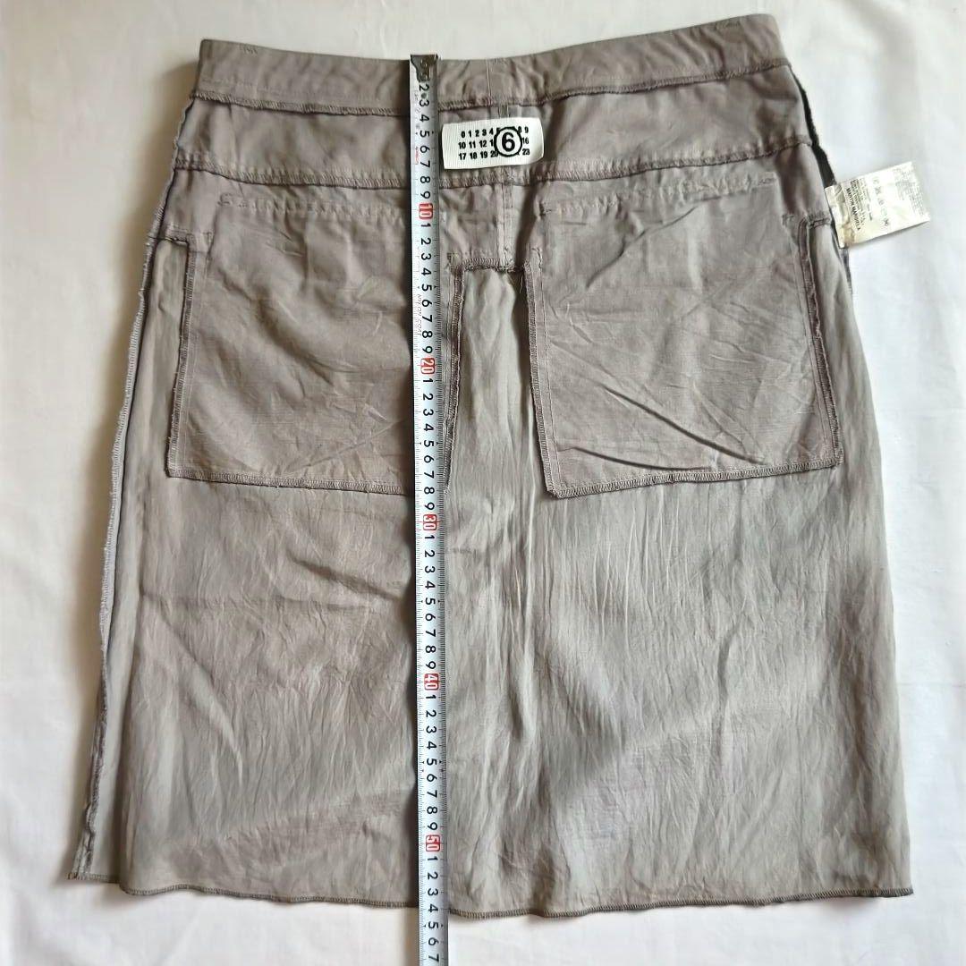 マルタン・マルジェラ　6 スカート　ここのえ期　異素材　ビンテージ
